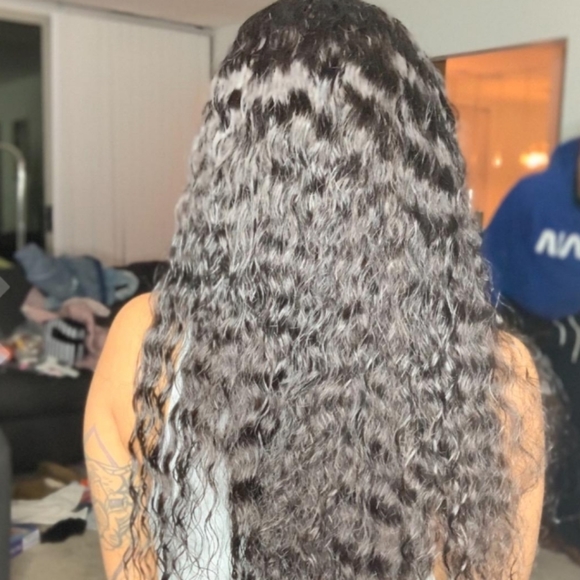Human hair wig (14 inch) main image 5